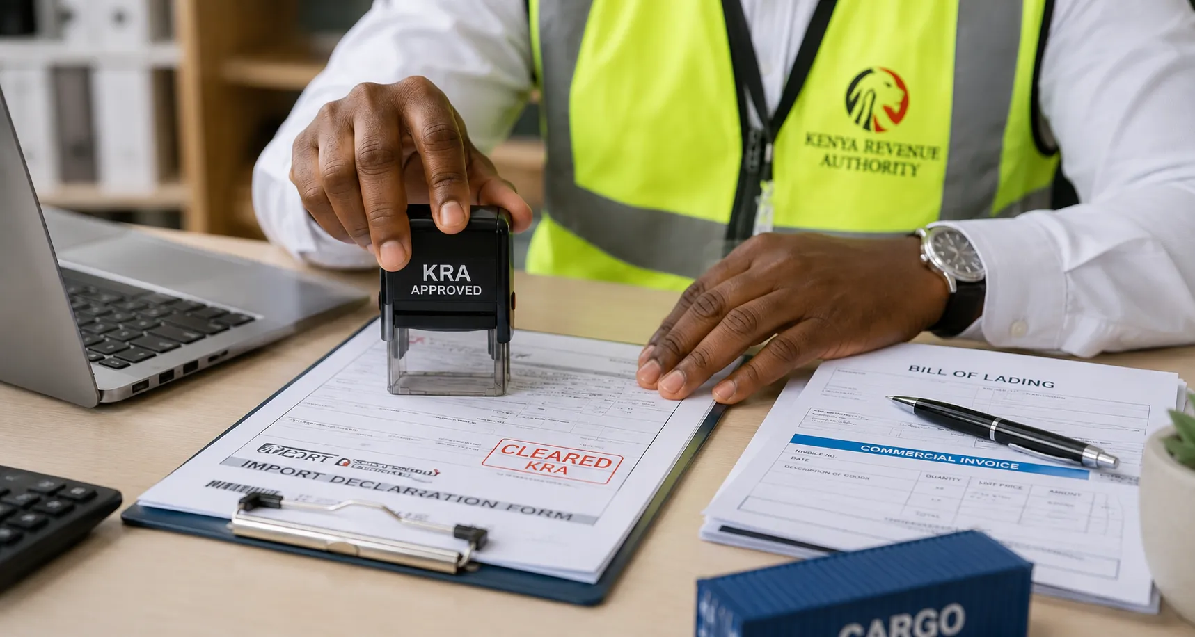 Inland Container Depot handling at ICD Nairobi